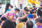 กิจกรรมสรงน้ำพระและรดน้ำดำหัวผู้สูงอายุ ประจำปี 2565